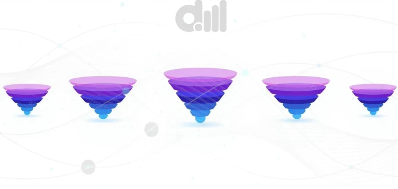 O Que É Automação de Marketing e Como Funciona Automação de marketing: fluxos visuais interligando e-mails, contatos e processos de vendas em um painel digital